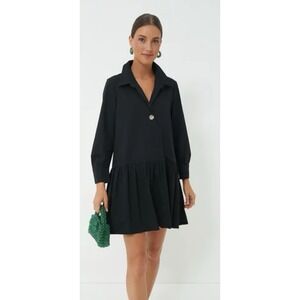 New! POMANDER PLACE Black Cleia Dress Black Medium